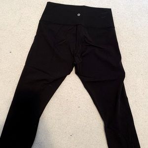 Lululemon Wunder Under Crop 23” Black Size 10